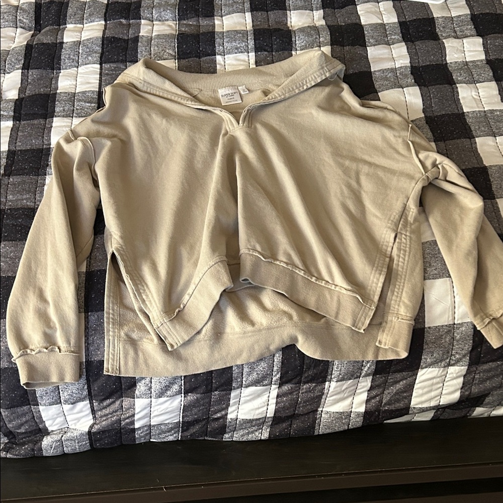 Torrid Beige V-Neck Women's Sweater